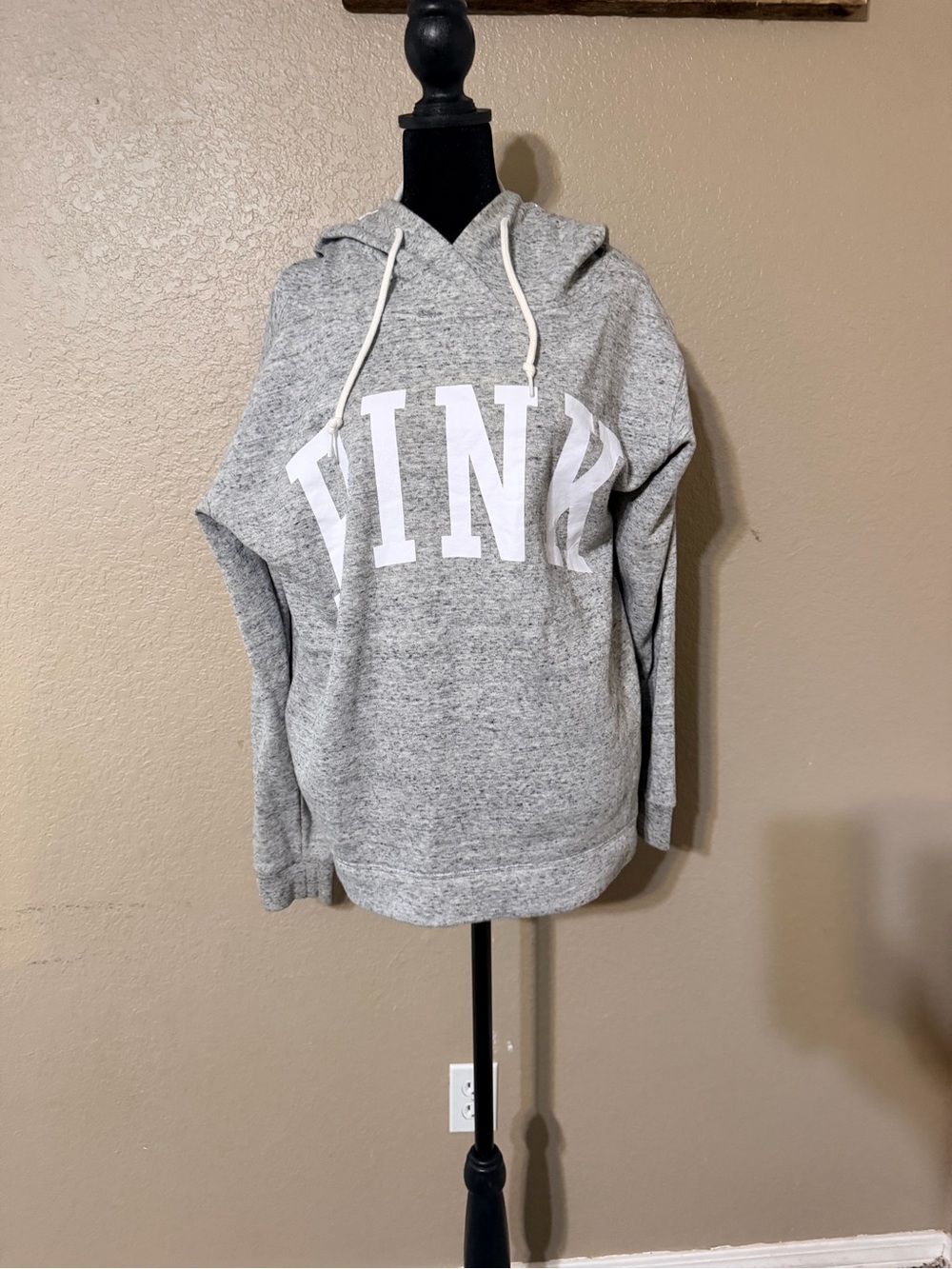 Victoria's Secret PINK Men's Gray Crewneck Hoodie